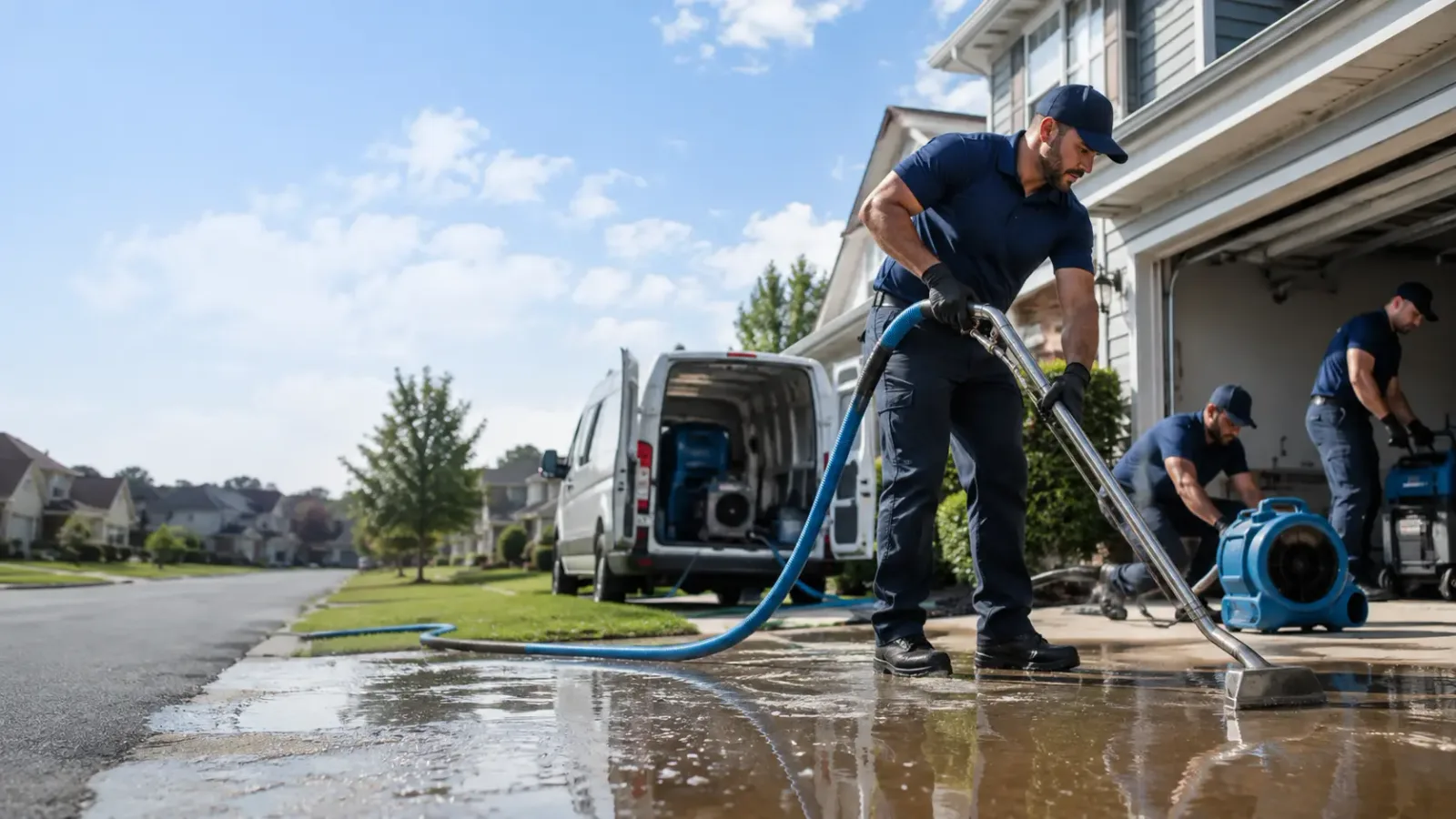 Flood Damage Restoration in Poway, CA